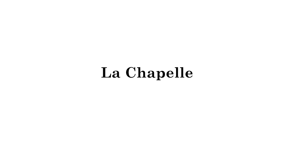 LaChapelle拉夏貝爾LOGO設計